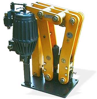 Дисковые тормоза ТДЕ1, D1 = 355 мм, тип толкателя EB80/60